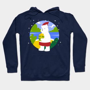 Summer Bear Christmas Hoodie